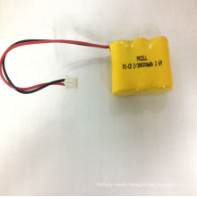 2018 ni-cd 2/3aa 300mah 3.6v rechargeable electric battery